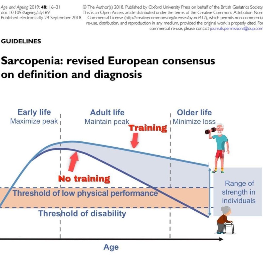 Sarcopenia: Why lifelong cardio and strength training matter